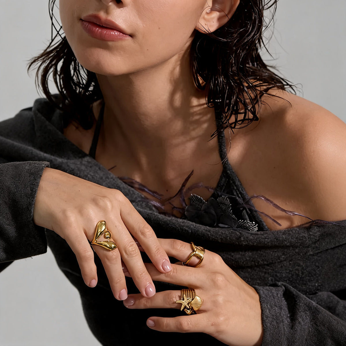 Rings — worn