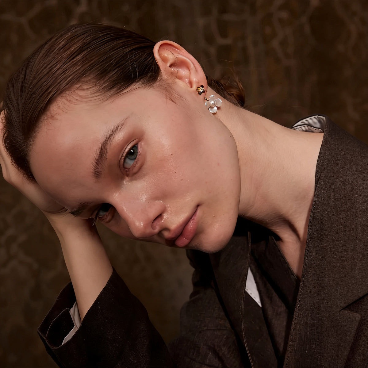 Libby Flower Stud Earrings