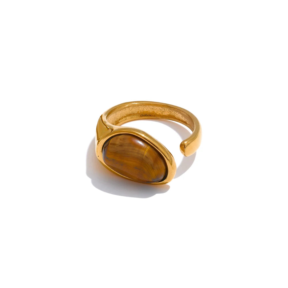 Cassia Shell Inlay Ring
