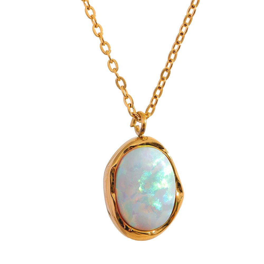 Perry Stone Pendant Necklace