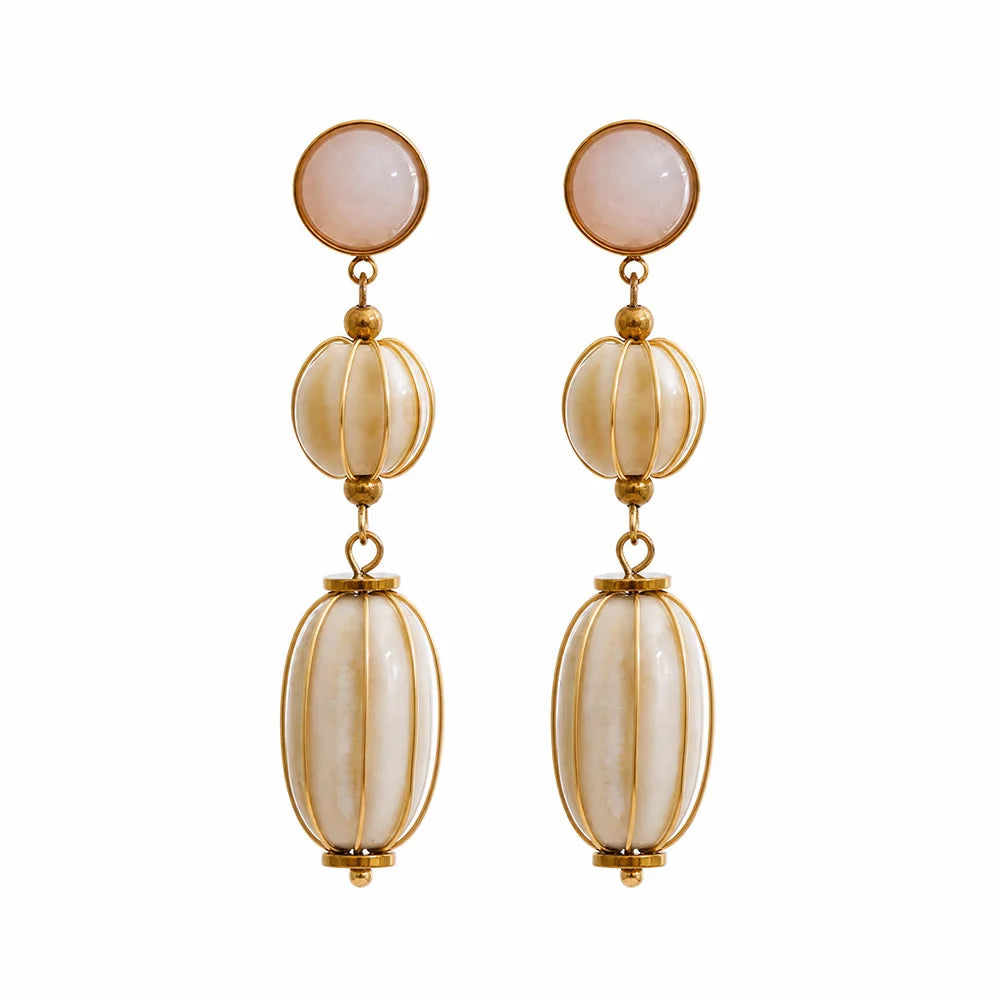 Gia Ceramic Bead Earrings
