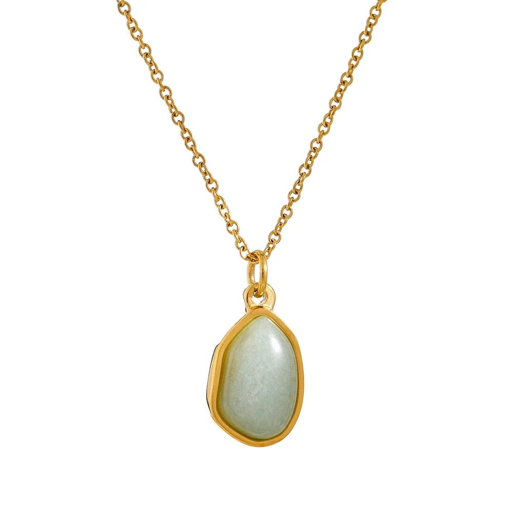 Petra Stone Drop Necklace