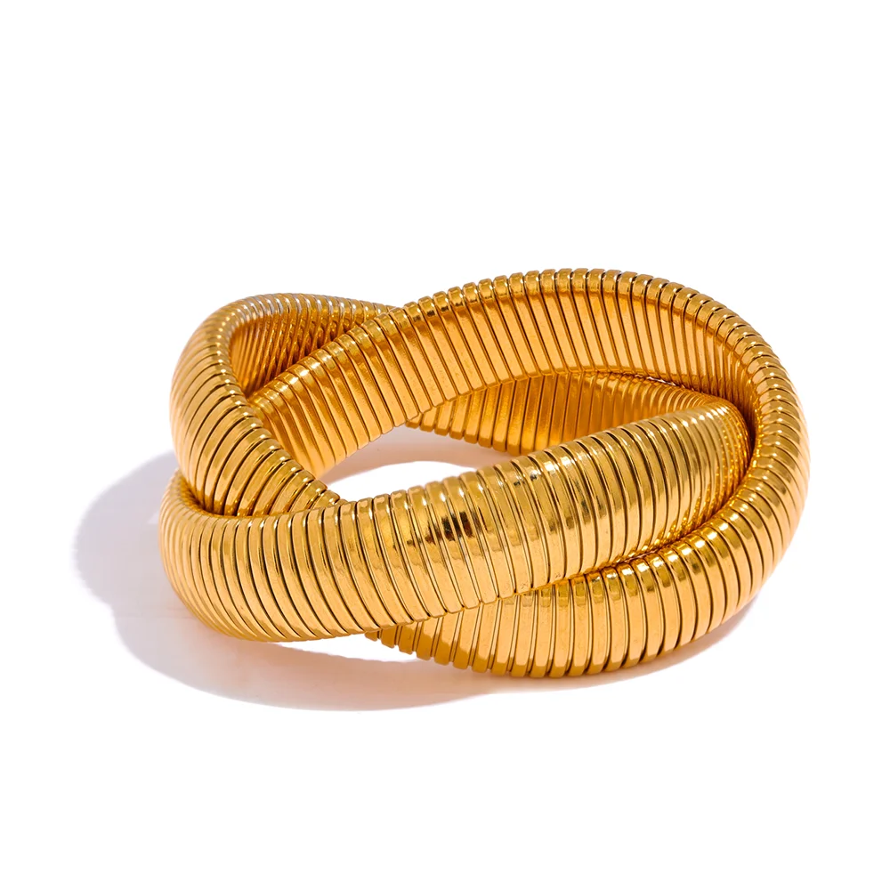 Ada Wide Stacking Bangle