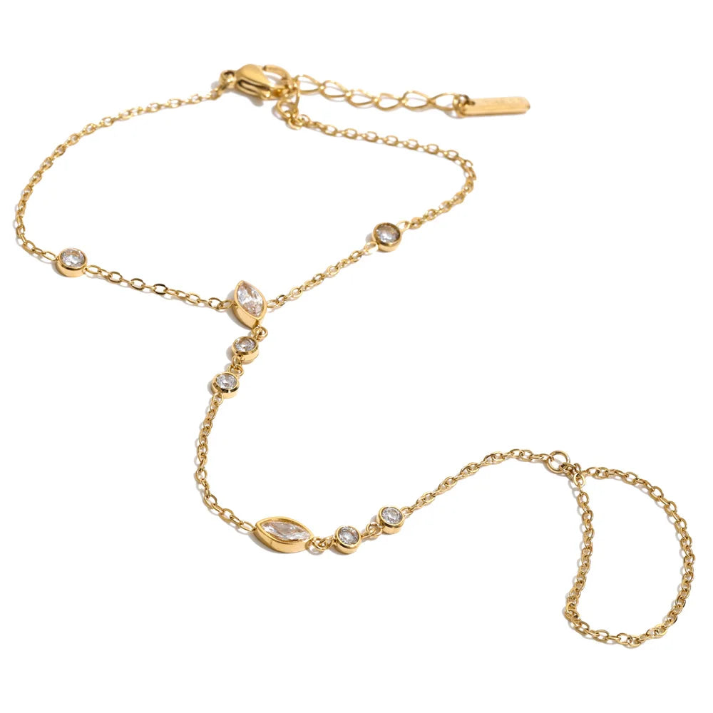 Adair Chain Hand Bracelet
