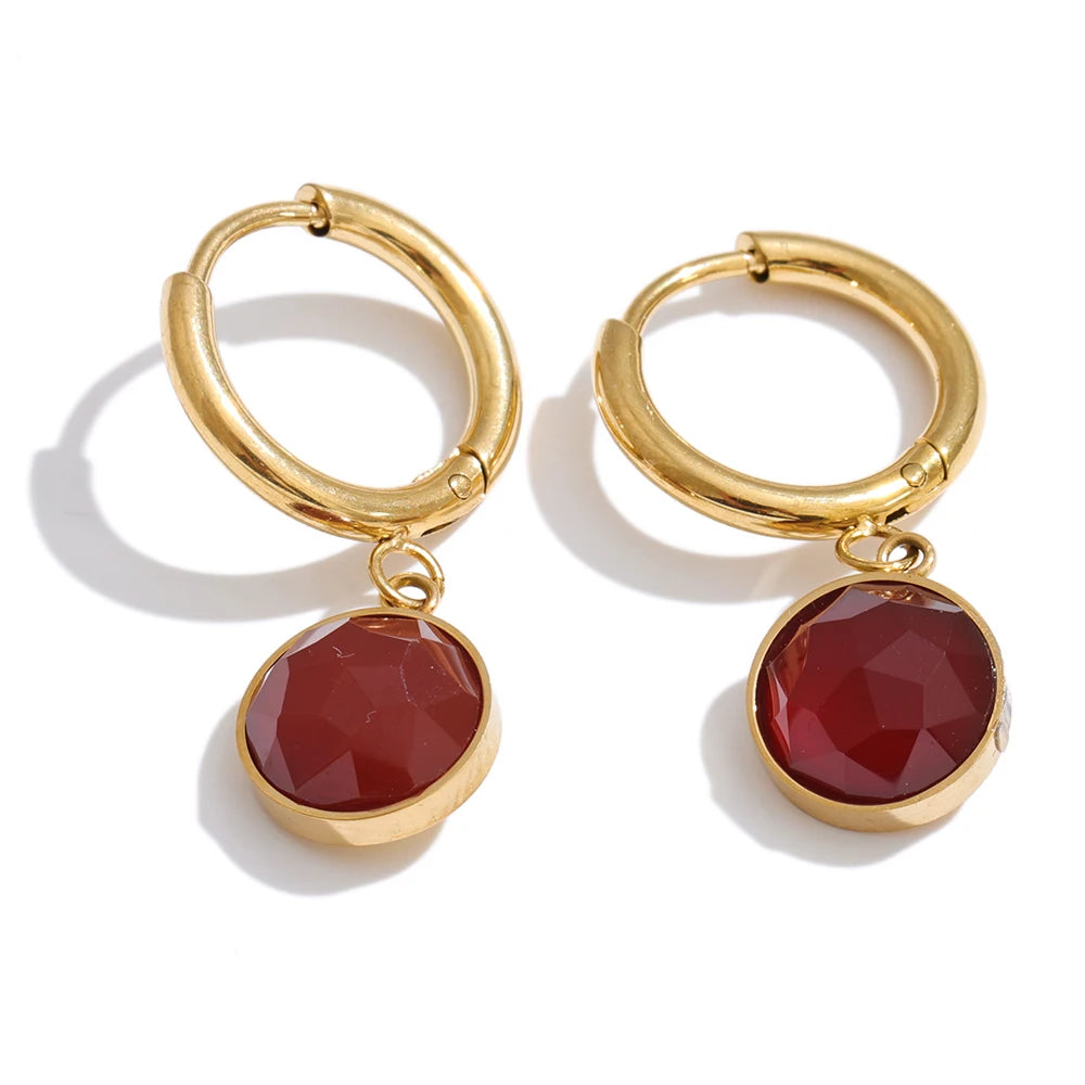 Ashby Stone Drop Earrings