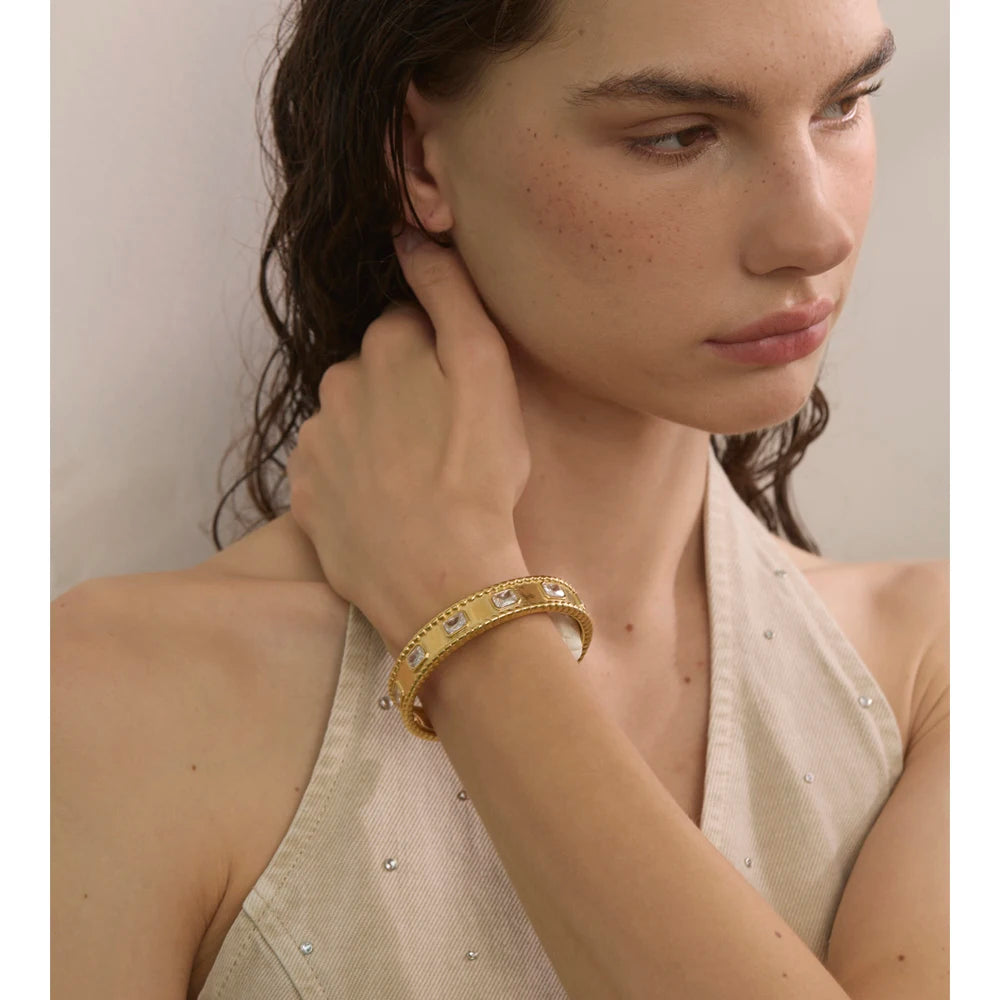 Camille Crystal Cuff