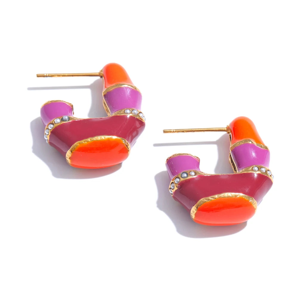 Zola Multicolor Charm Earrings