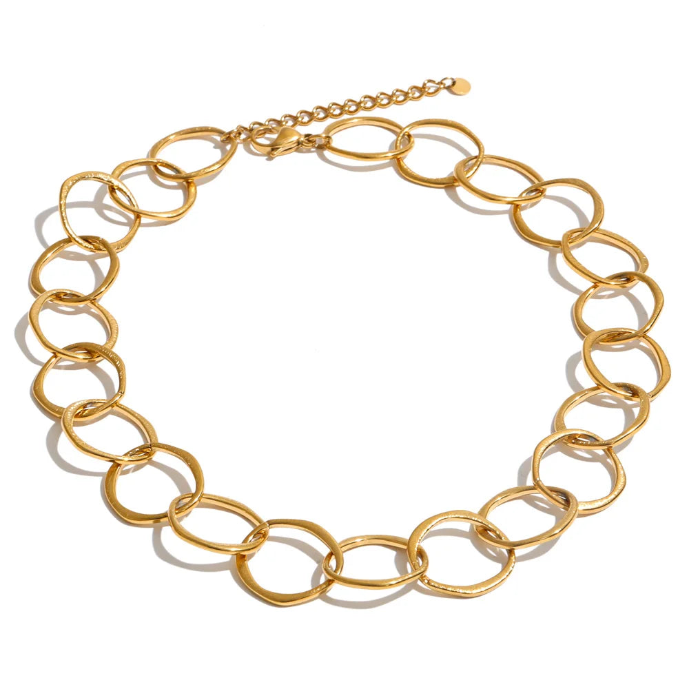 Bramble Open Link Necklace