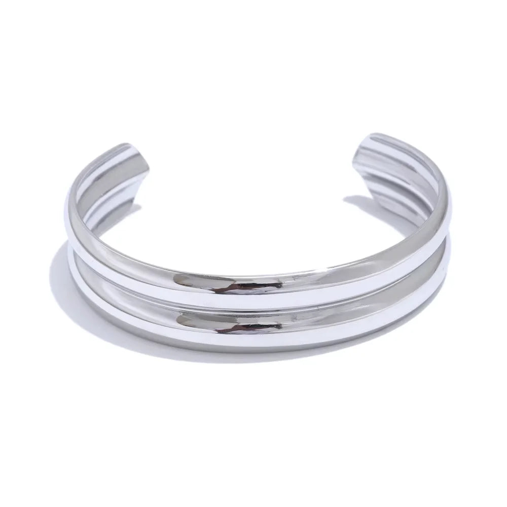 Brook Smooth Layered Cuff