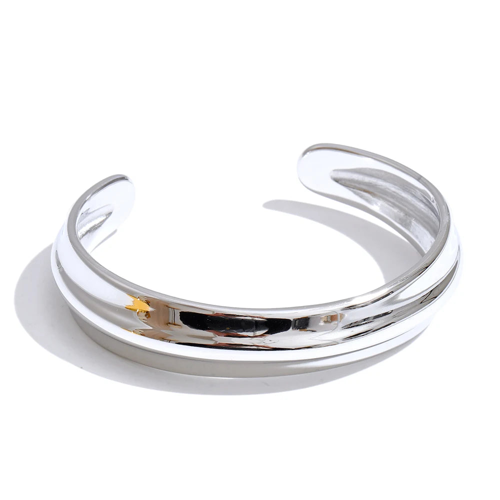 Clay Double Band Cuff