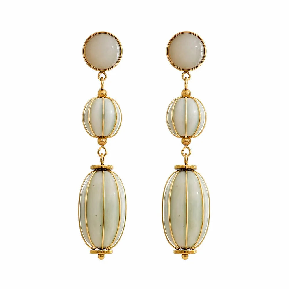 Gia Ceramic Bead Earrings