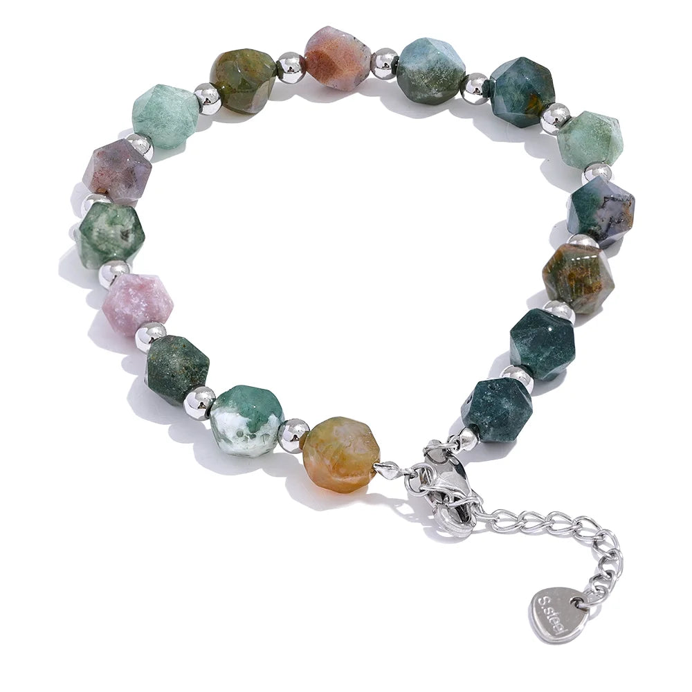Odessa Stone Bead Bracelet