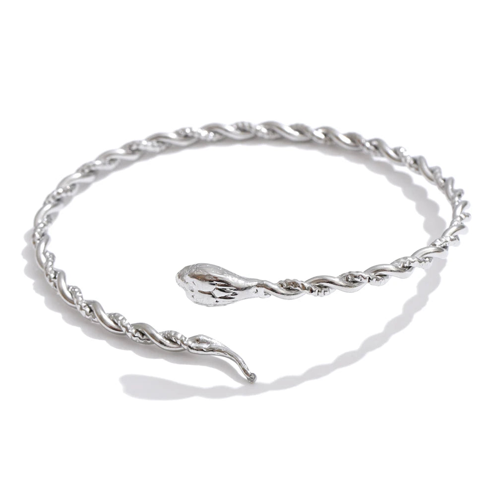 Rory Twisted Snake Cuff