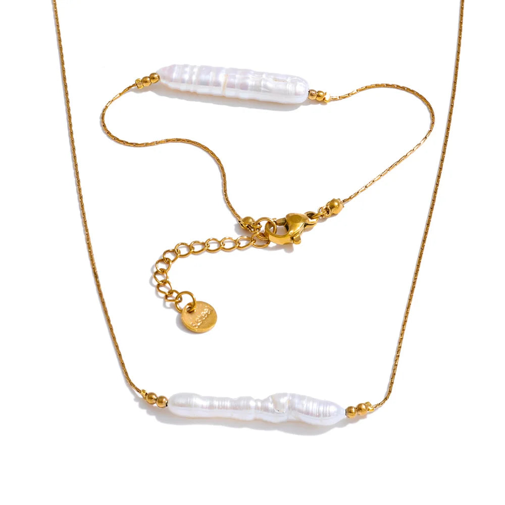 Paloma Pearl Necklace Set