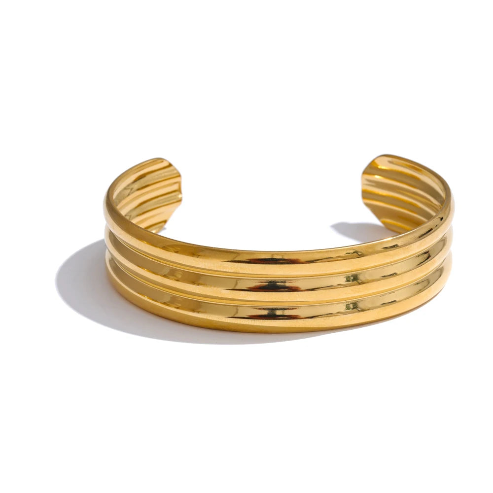 Brook Smooth Layered Cuff