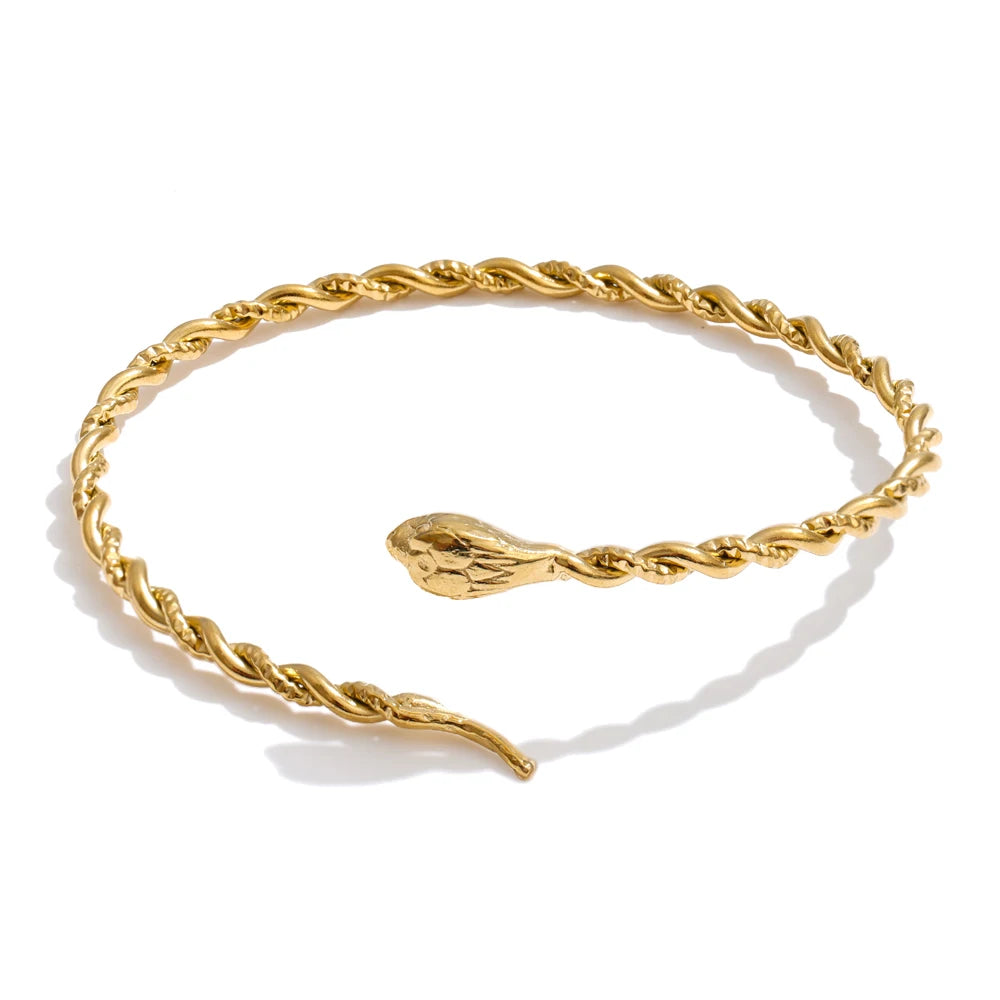Rory Twisted Snake Cuff