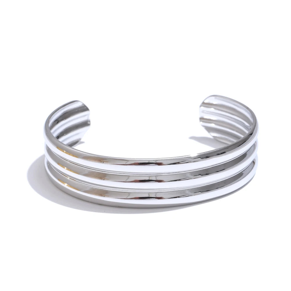 Brook Smooth Layered Cuff