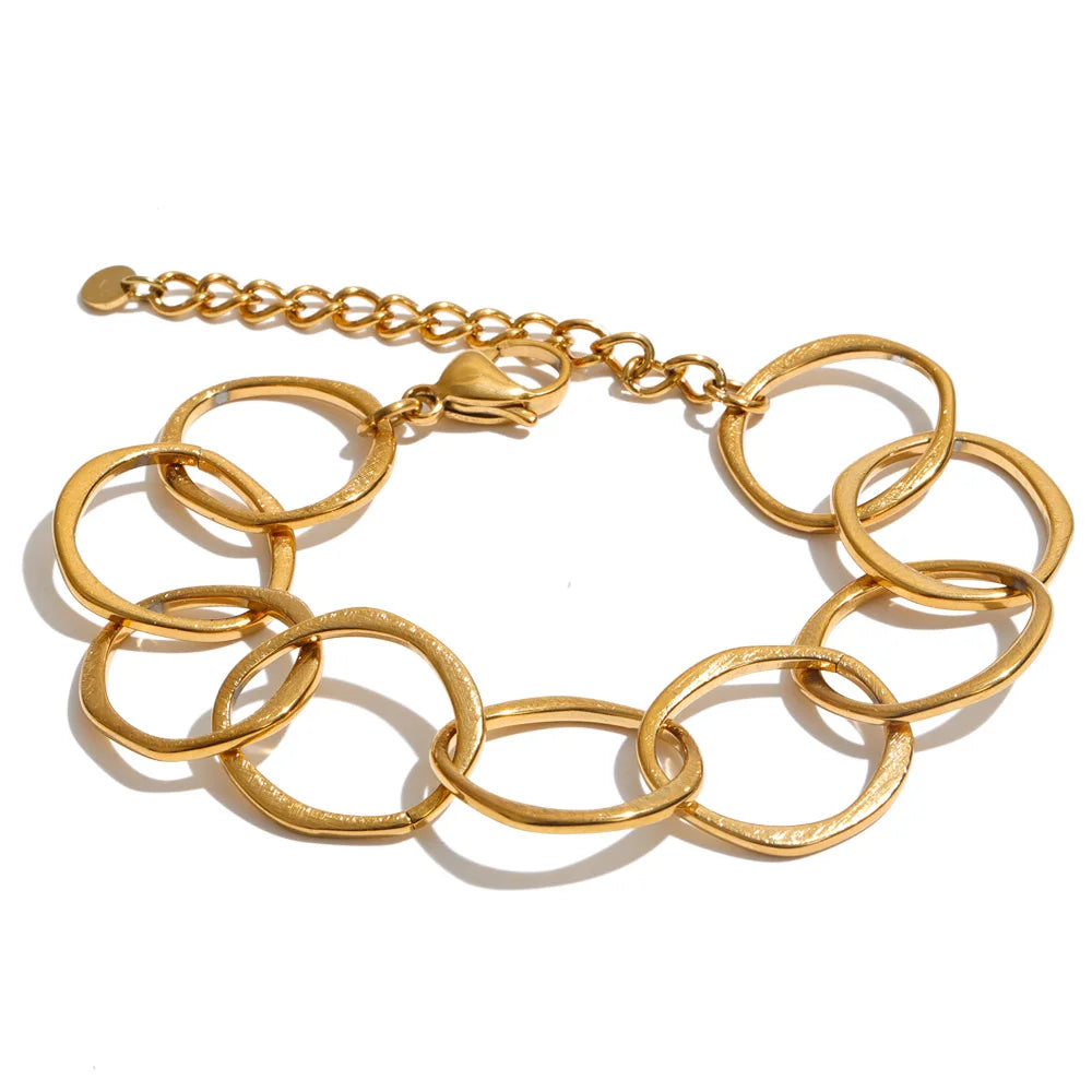 Bramble Oval Link Bracelet