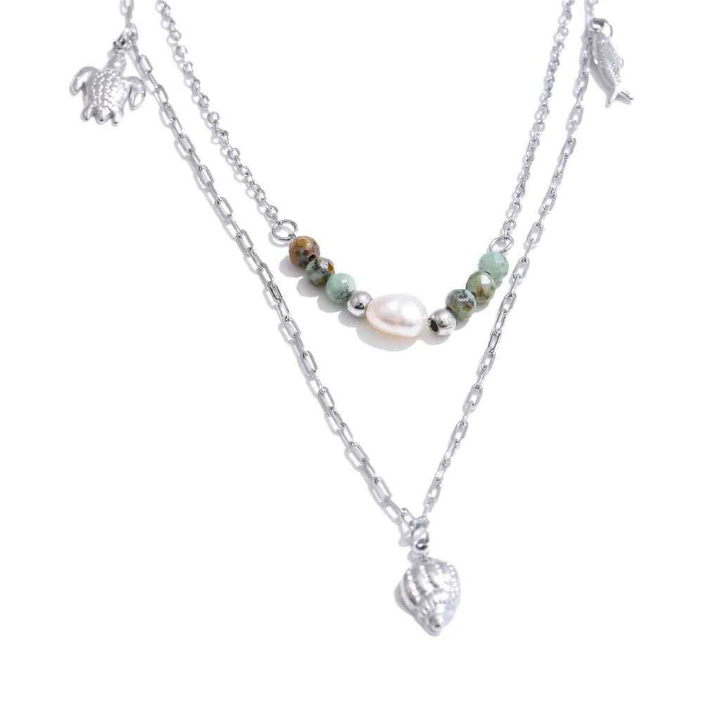 Reef Sea Charm Necklace