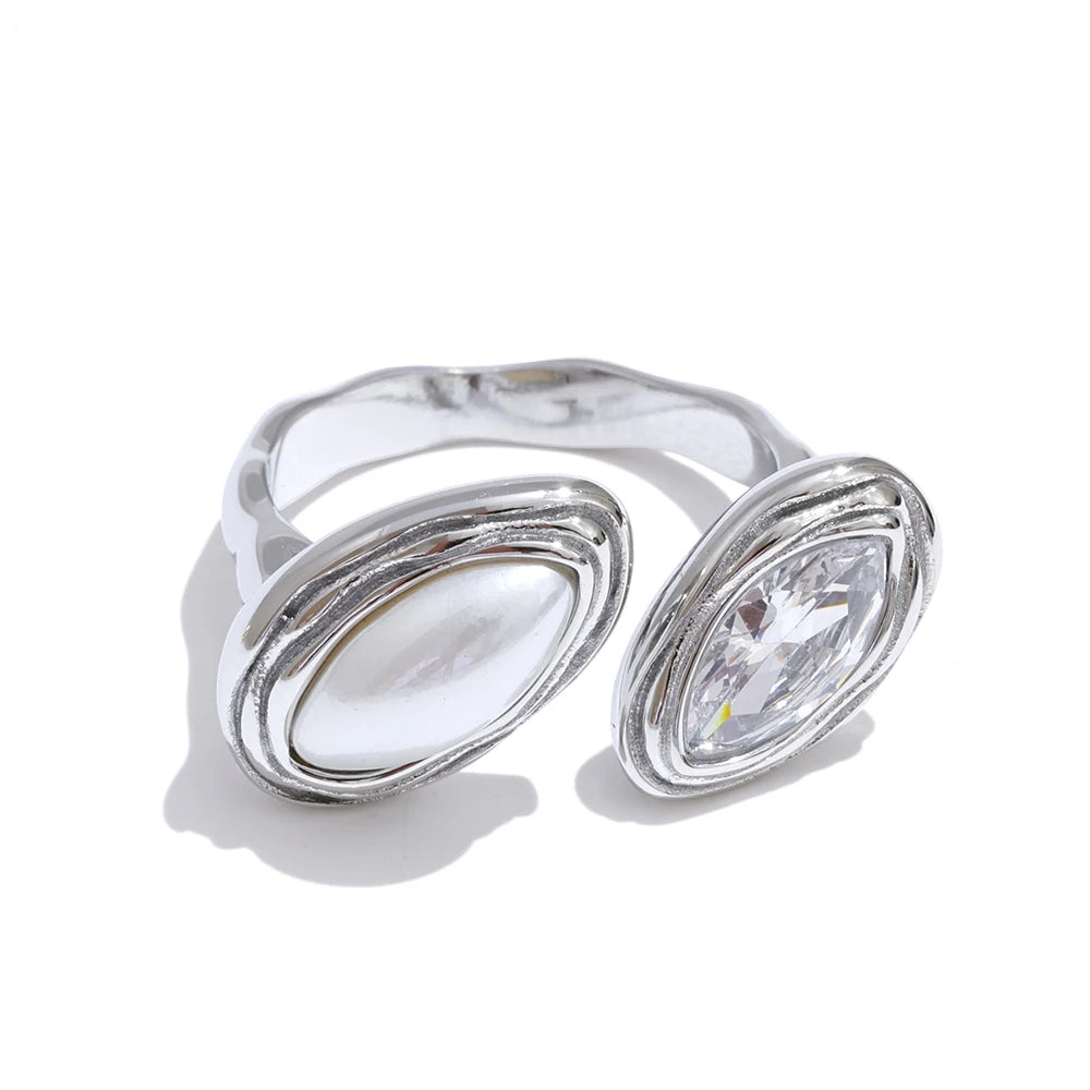 Iris Stone Inlay Ring