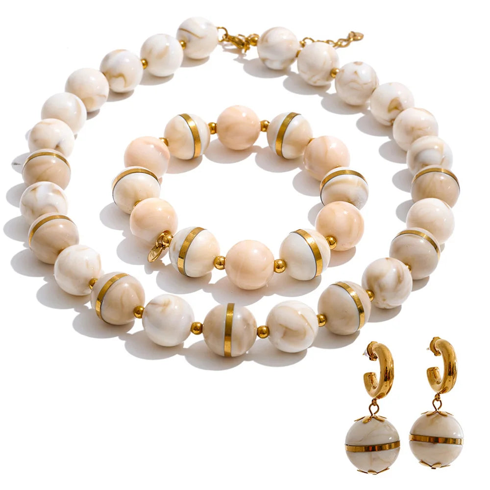 Tamsin Resin Bead Set