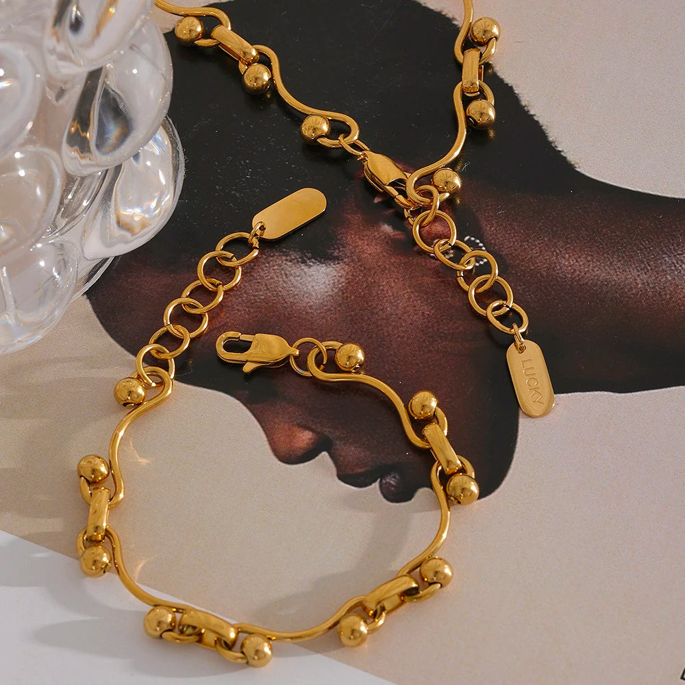 Hattie Beaded Chain Set