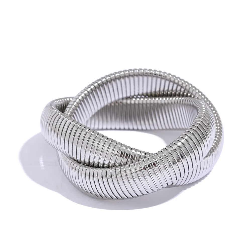 Ada Wide Stacking Bangle