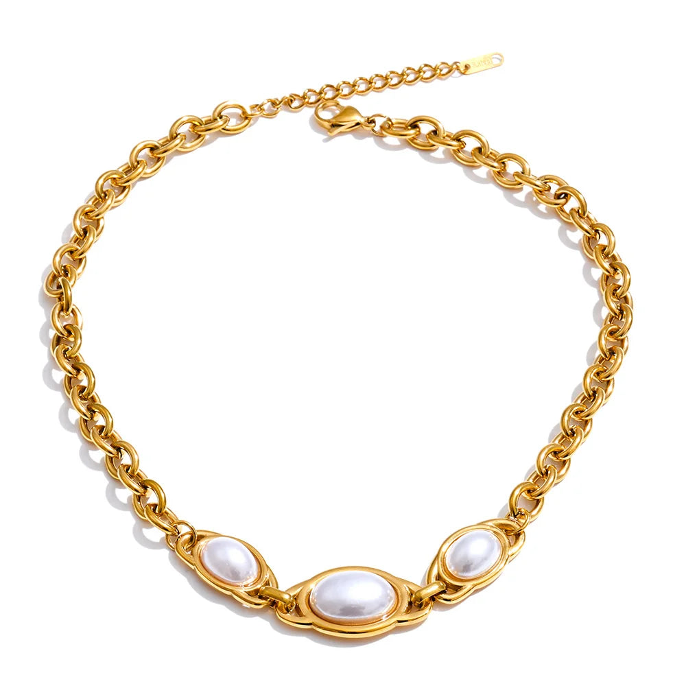 Cleo Faux Pearl Set