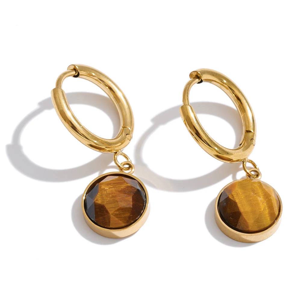 Ashby Stone Drop Earrings