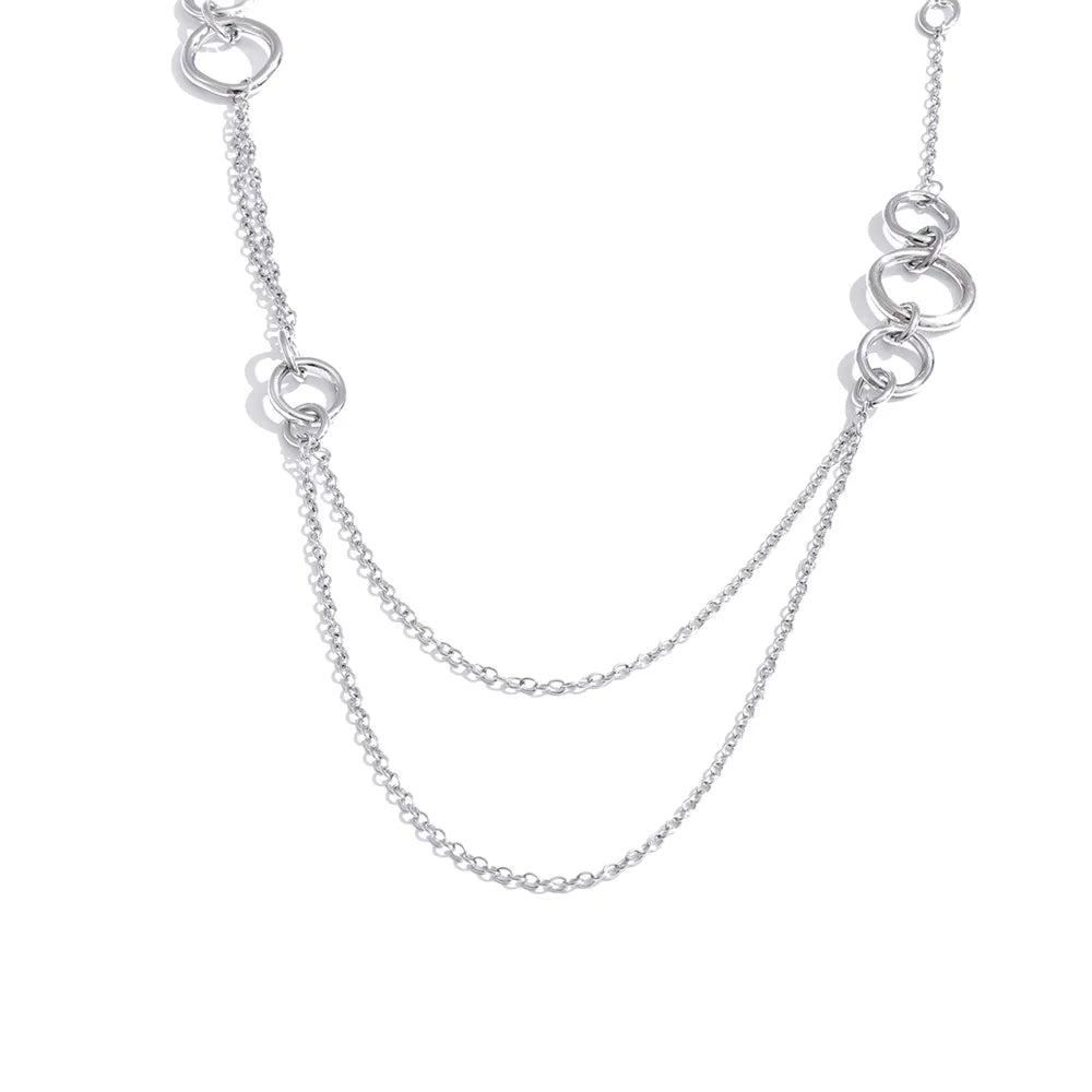 Pine Long Chain Necklace