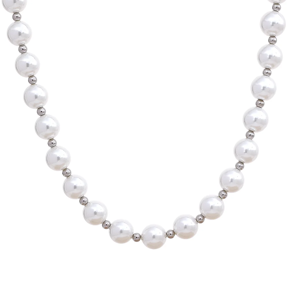 Goldie Faux Pearl Necklace