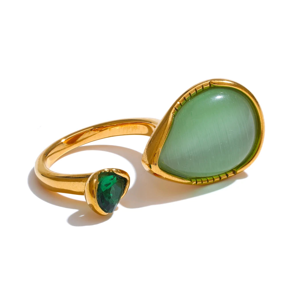 Sloane Stone Drop Ring