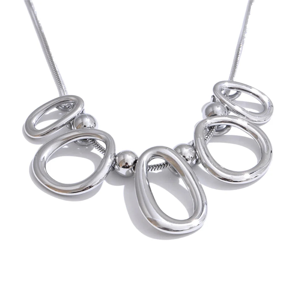 Adele Oval Link Necklace