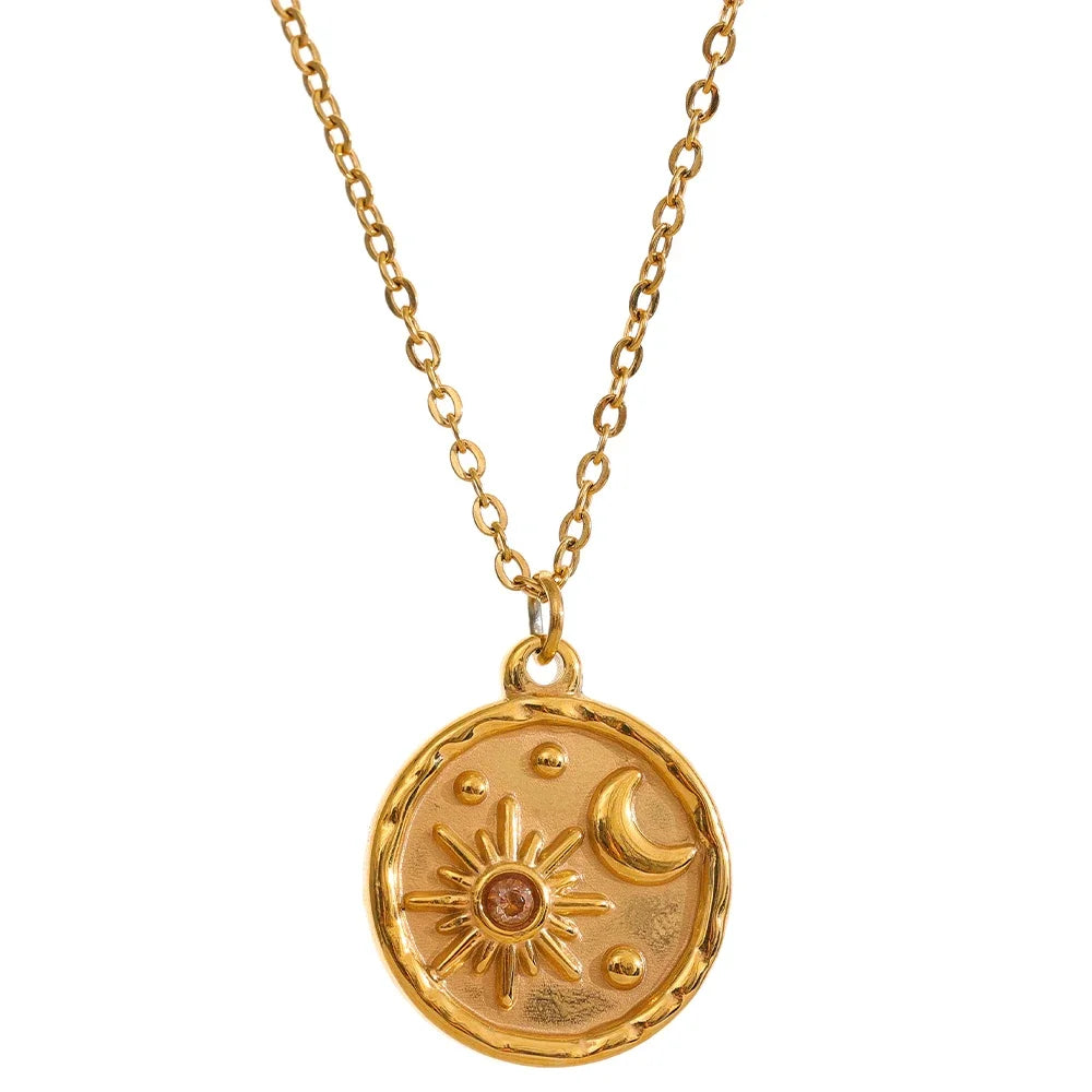 Elle Star Coin Necklace