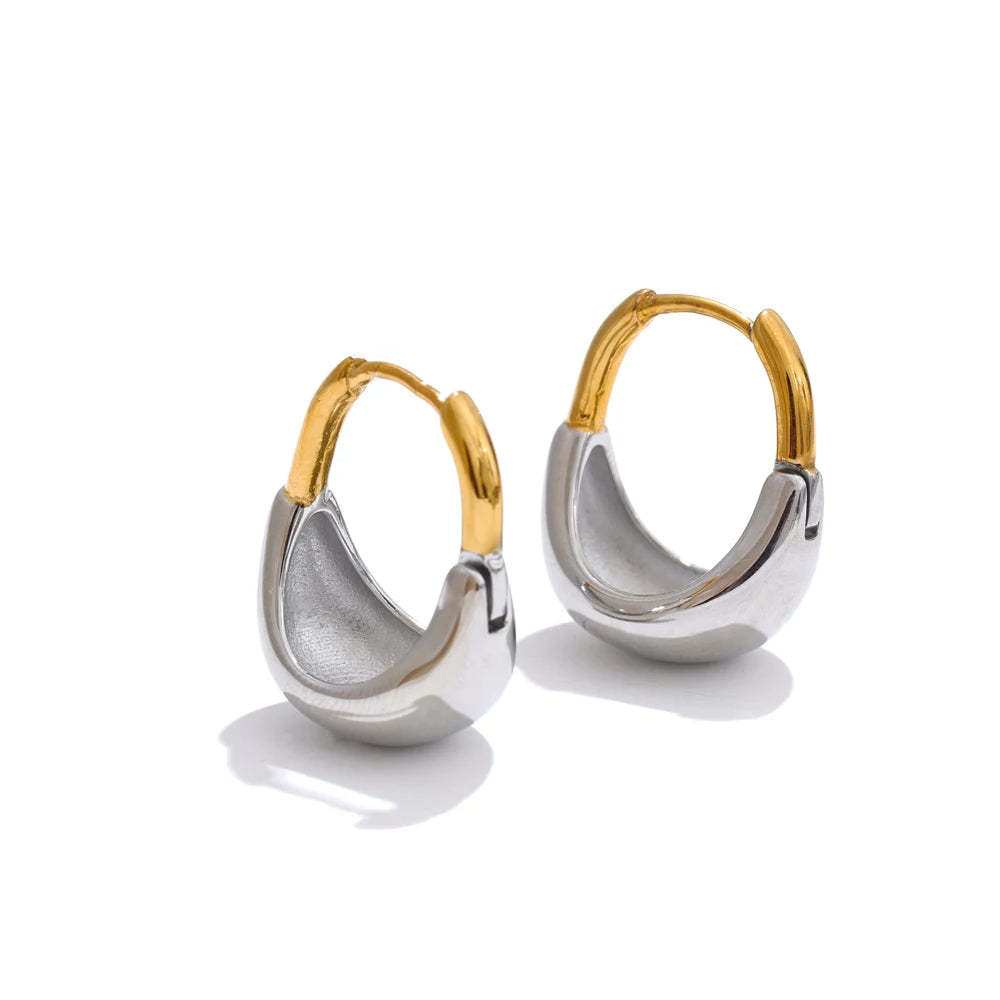 Vada Statement Hoop Earrings