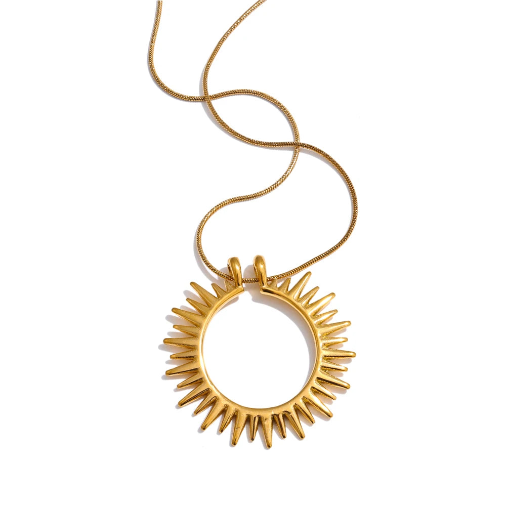 Halley Sunburst Necklace