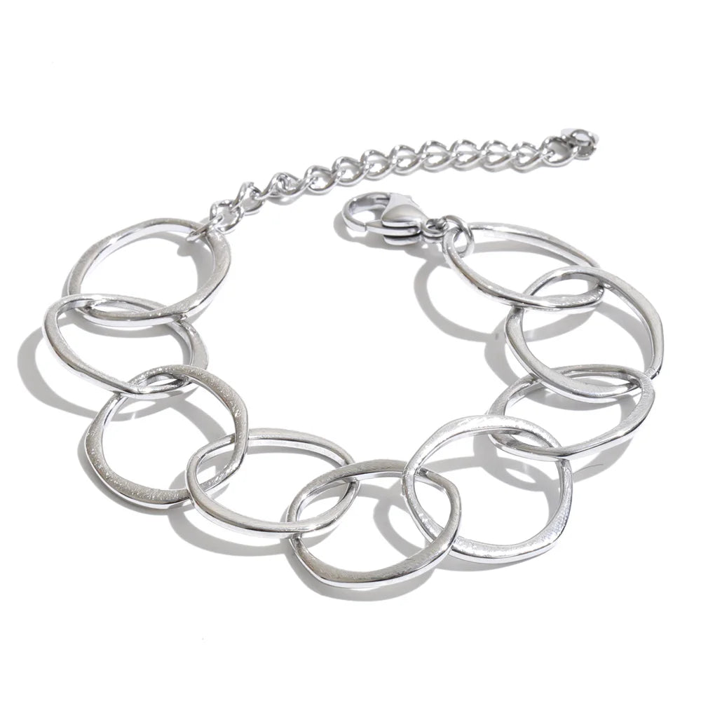 Bramble Oval Link Bracelet