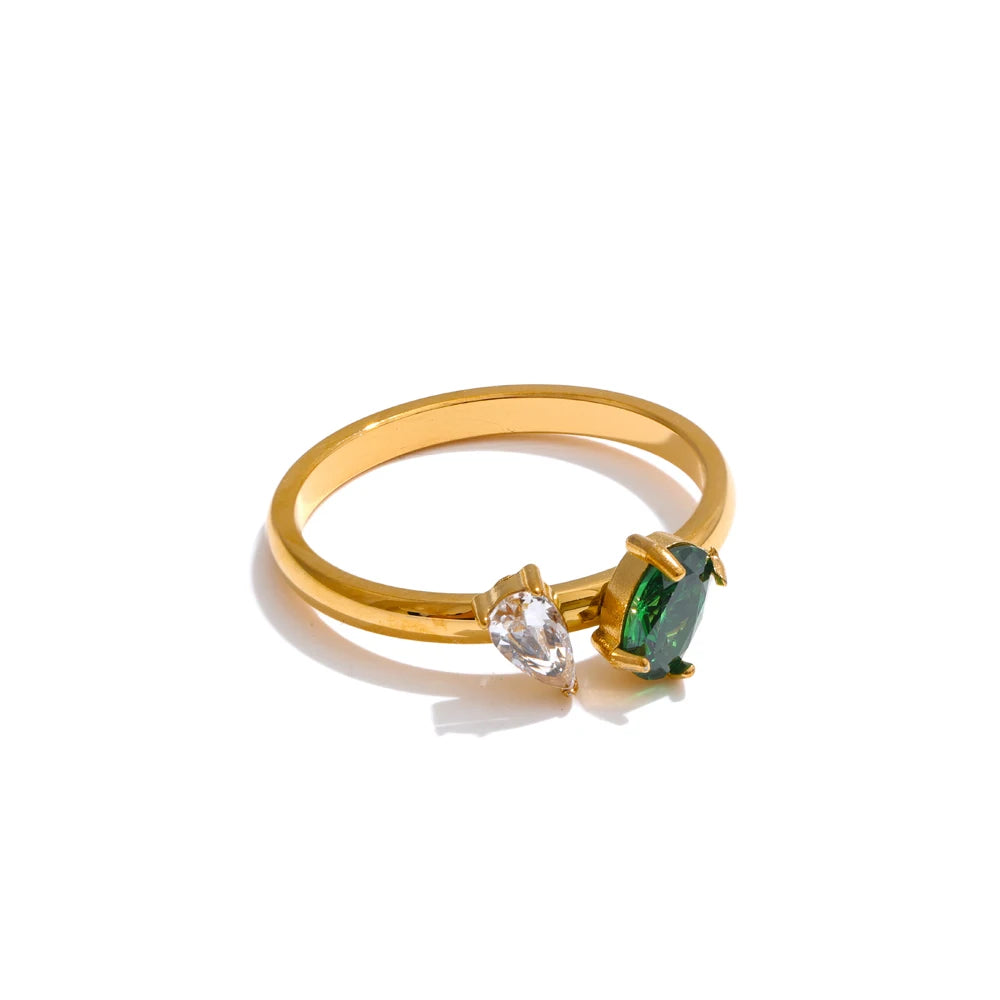 Blythe Crystal Thin Ring