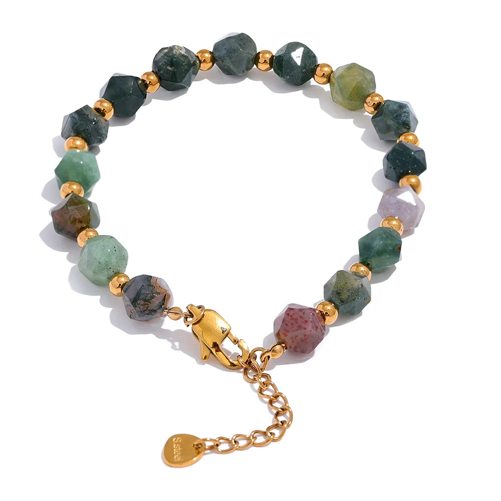 Odessa Stone Bead Bracelet
