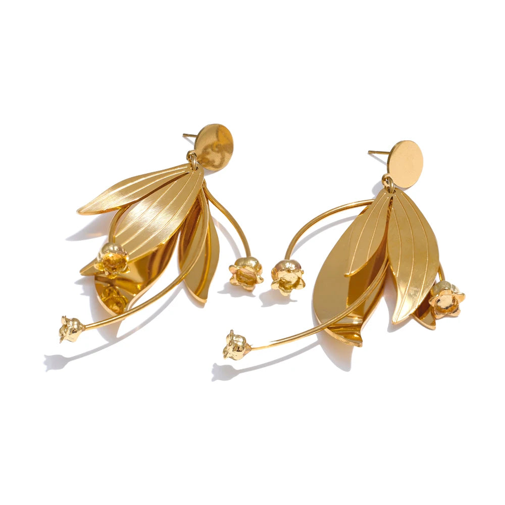 Annie Petal Drop Earrings