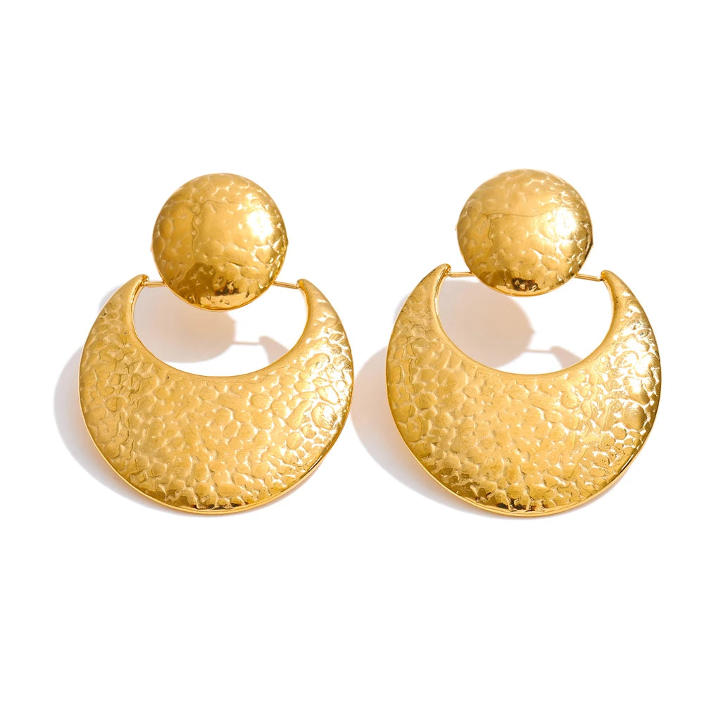 Winslow Hammered Drop Earrings