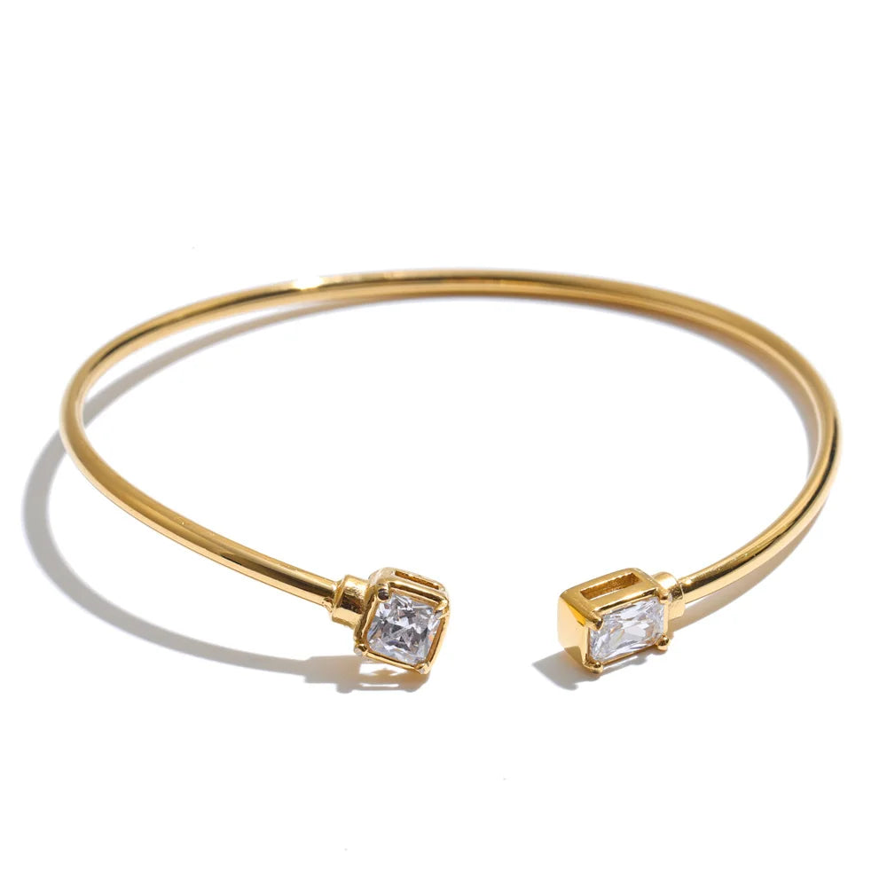 Birdie Crystal Cuff Bracelet