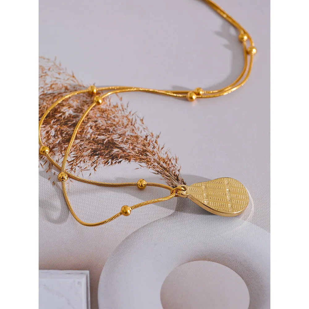 Wynn Tiger Stone Necklace