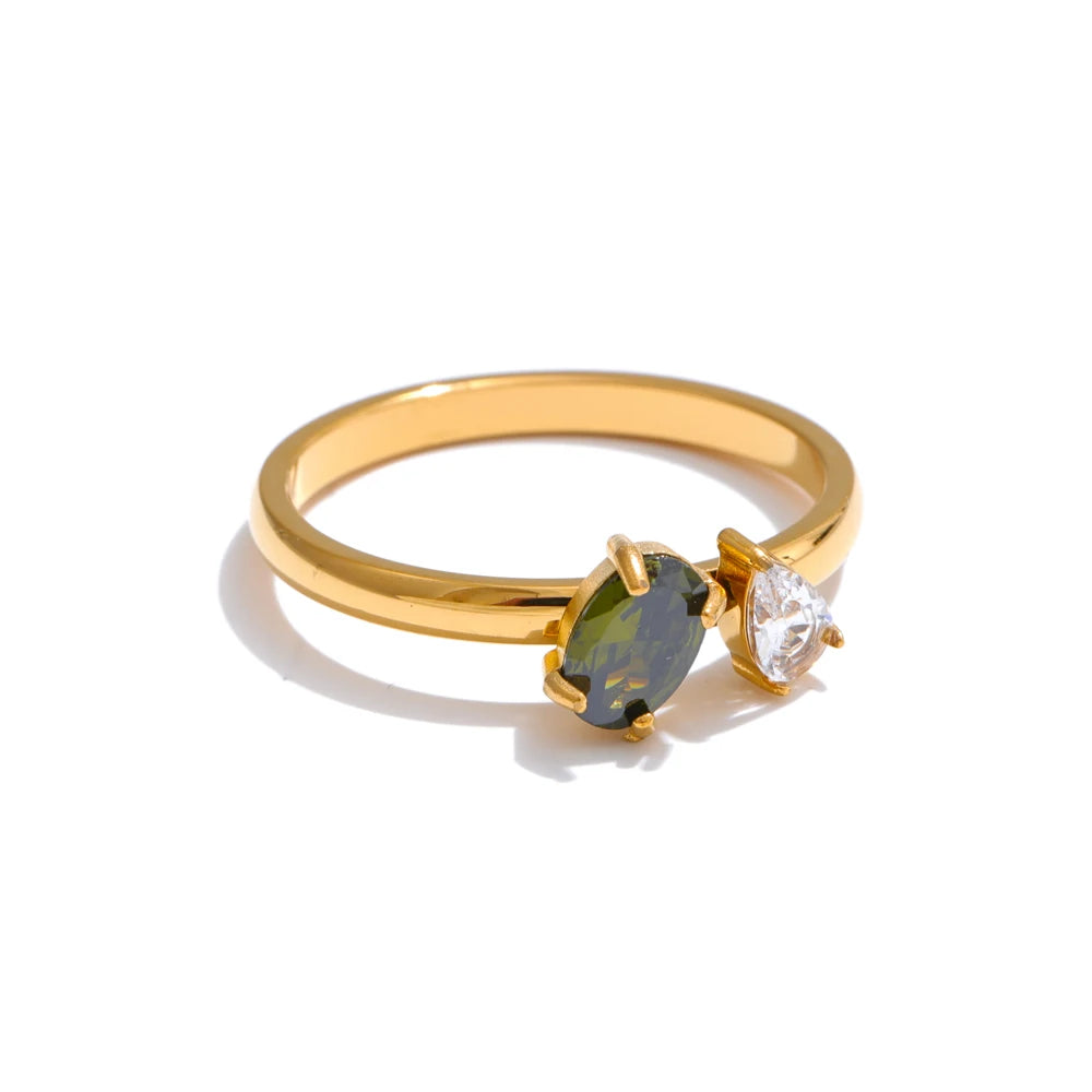 Blythe Crystal Thin Ring
