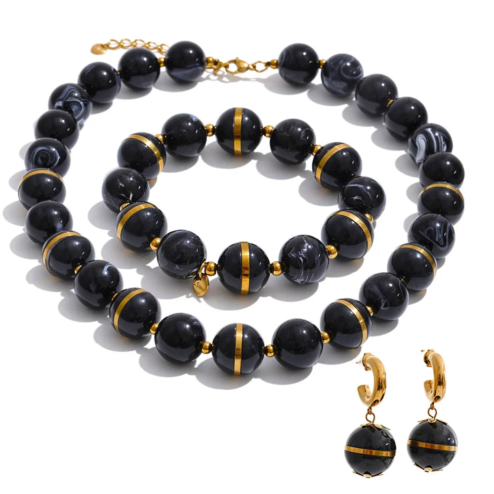 Tamsin Resin Bead Set