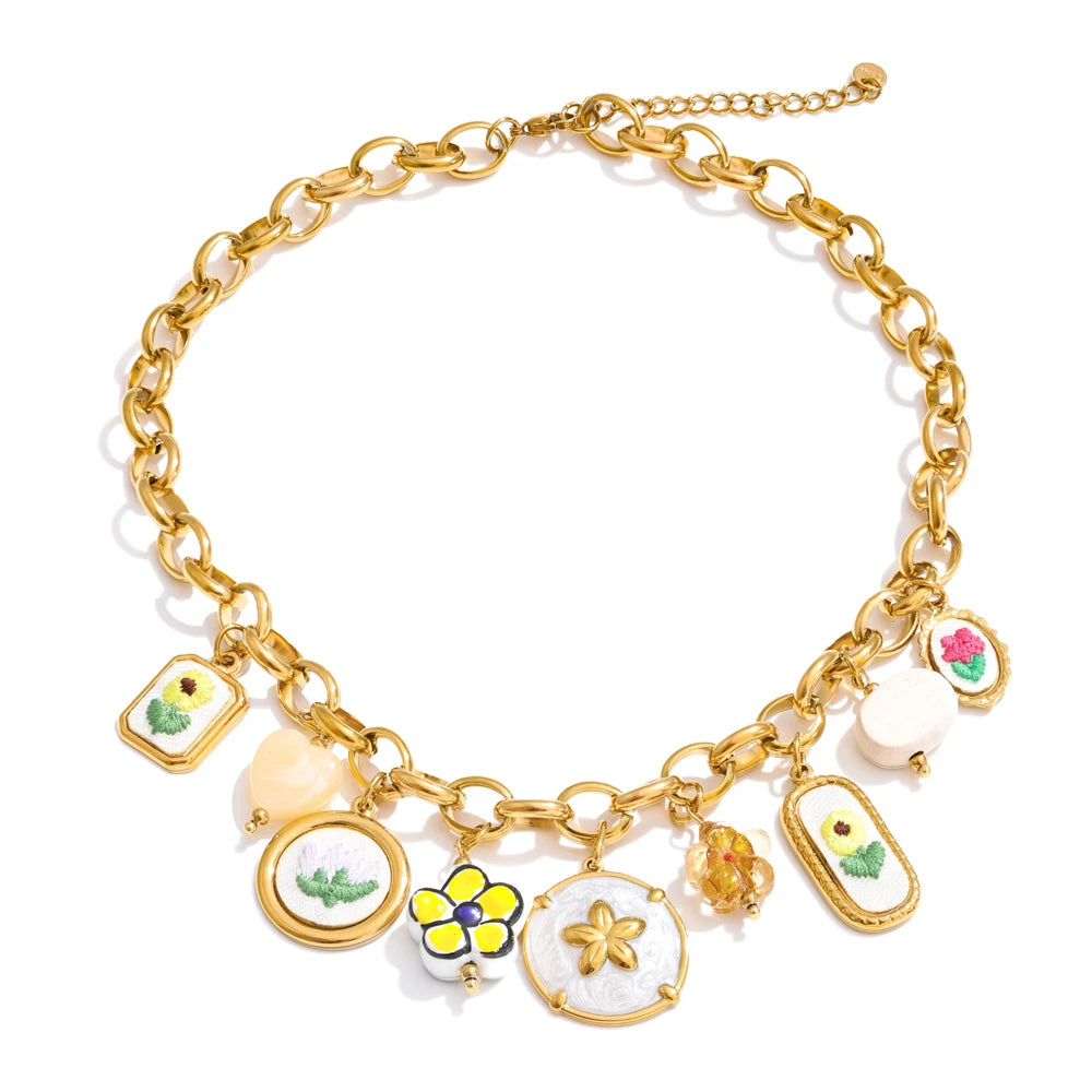 Savanna Statement Chain Necklace