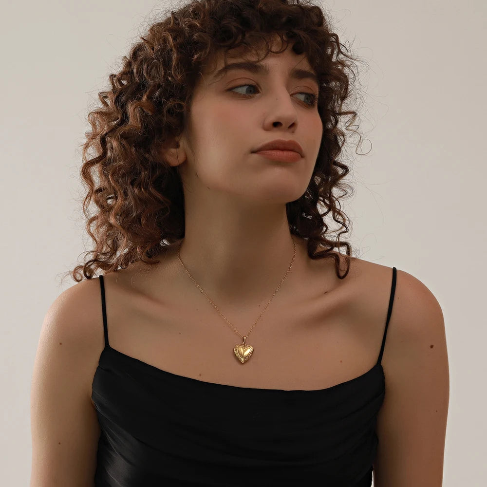 Thora Heart Locket Necklace