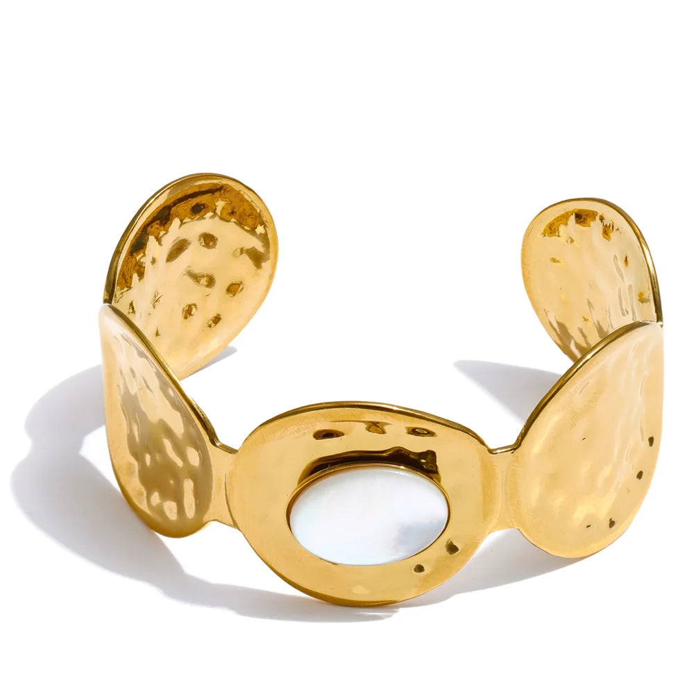Anna Shell Cuff Bracelet