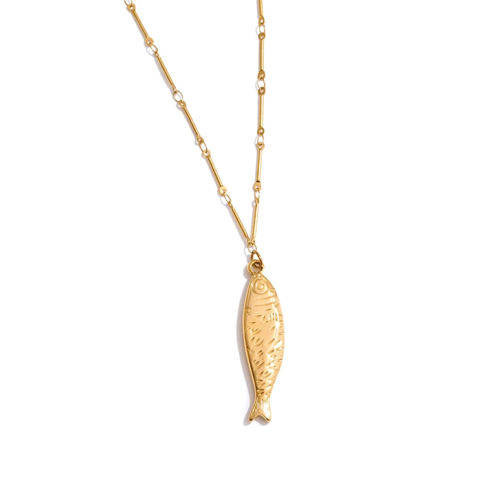 Mira Fish Pendant Set