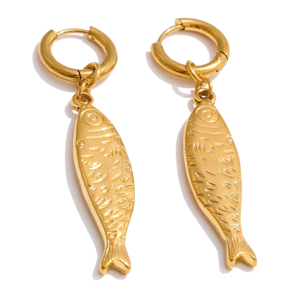 Mira Fish Pendant Set